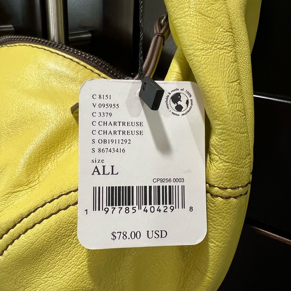 Free People leather Yellow Designer Shoulder Bag - Picture 9 of 13